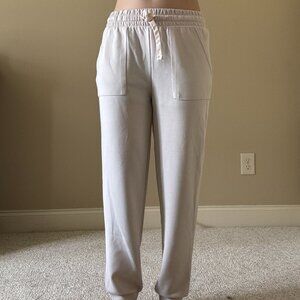 Cream/white modal relaxed fit Better Together pants